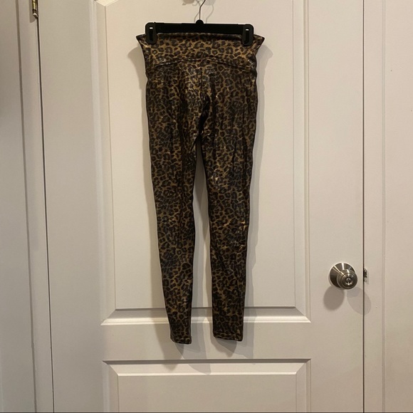 Spanx Faux Leather Leopard Leggings - Picture 6 of 6